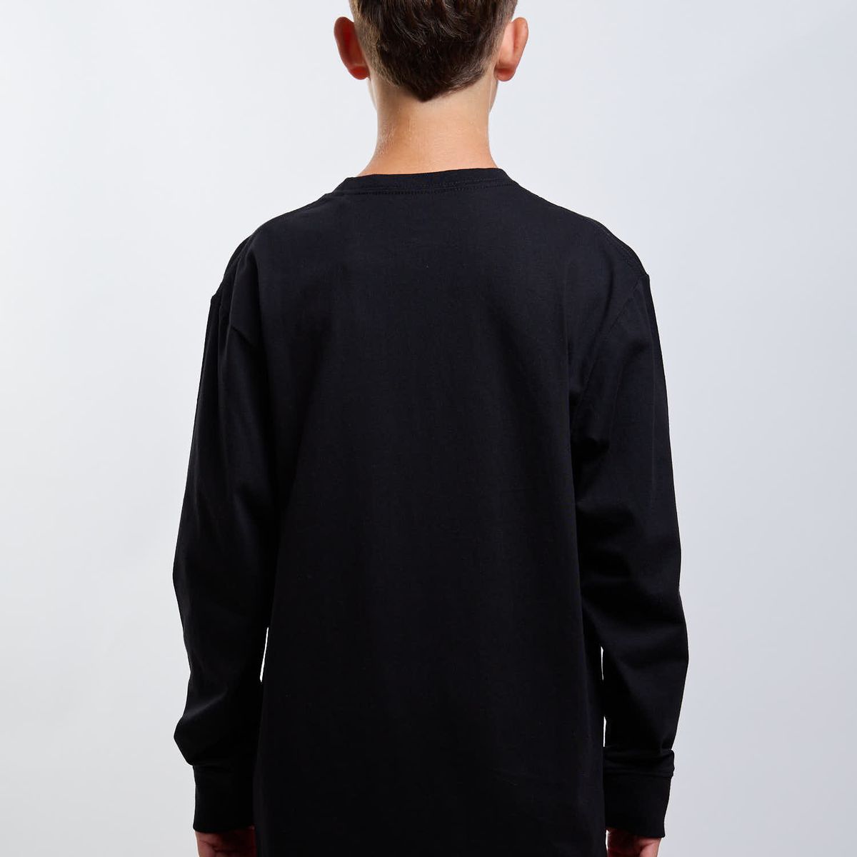 MAUI AND SONS - Polera ML Solace Negro Infantil Maui And Sons