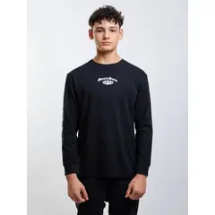 MAUI AND SONS - Polera ML Vintage Print Negro Infantil