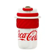 COCA COLA - GERM Termo Ice Cream Termo Clásico Oficial 500ml Frío O Caliente Vaso Térmico Rojo