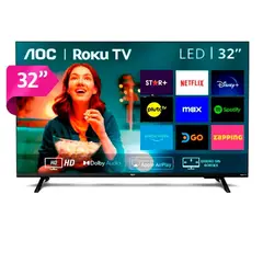 AOC - Smart Tv Led Hd 32" 32S5135-43I - Caja Reciclada