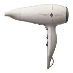 GAMA - Secador De Pelo Diamond Ceramic 2300w Nano Silver Color Blanco