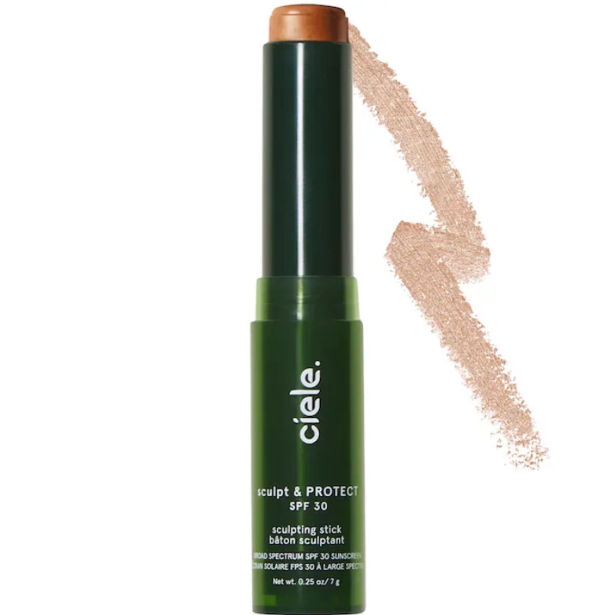 CIELE - Bronzer + Contorno en Barra con FPS 30+ - 02 Medium CIELE