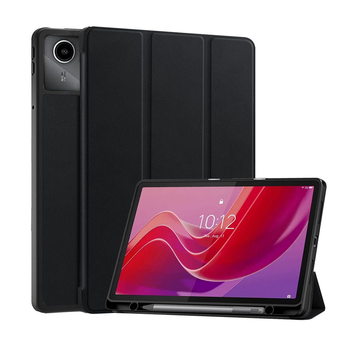 JOIGO - Funda Smart Cover Ranura Para Tablet Lenovo Idea Tab 11 2025 Negro