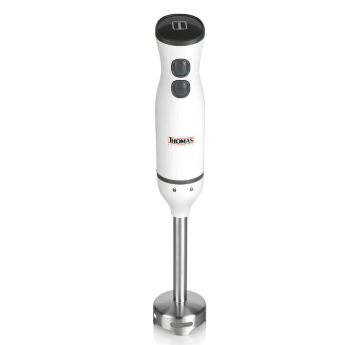 THOMAS - Minipimer Eléctrico Acero Thomas TH-8706 con Vaso Medidor