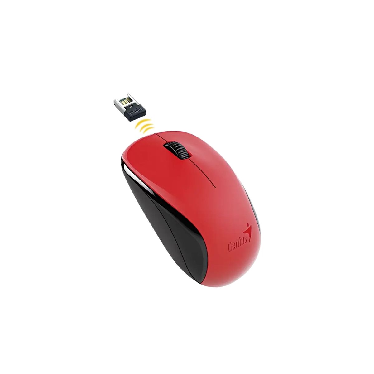 GENIUS - Mouse inalámbrico Genius NX-7000 NEW G5, Color Rojo