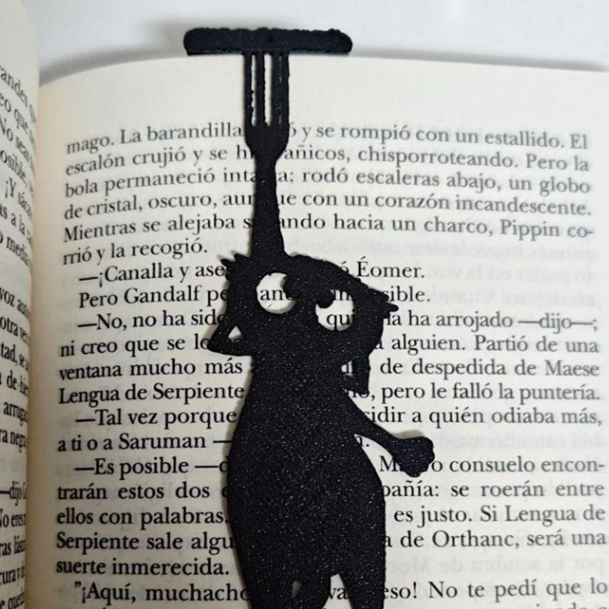 GENERICO - Marcapáginas- Gato Negro Tierno