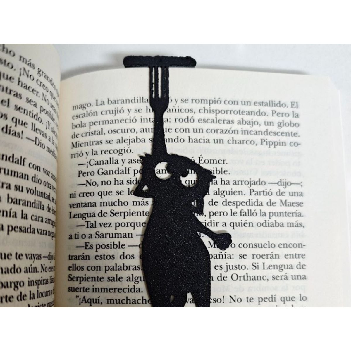 GENERICO - Marcapáginas- Gato Negro Tierno