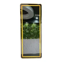 GENERICO - Espejo LED de Cuerpo Entero de Muro L08 Dorado 70×150 cm