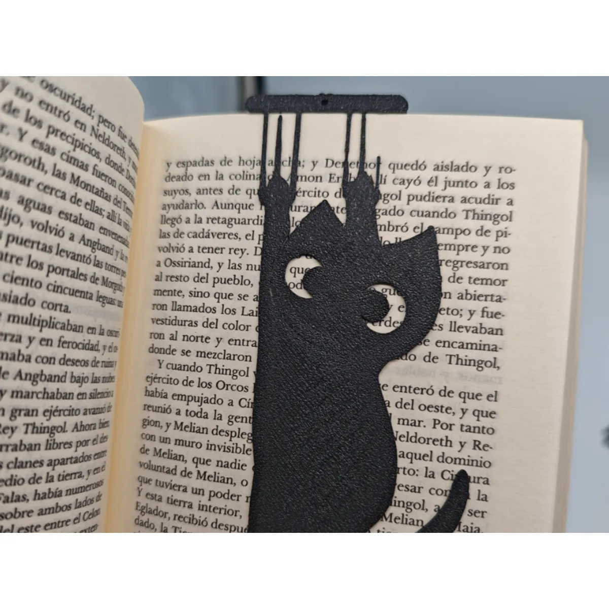 GENERICO - Marcapáginas- Gato Negro Nervioso