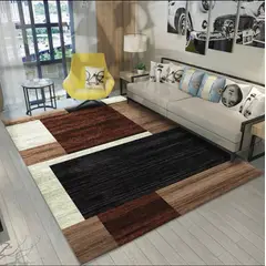 GENERICO - ALFOMBRA PARA LIVING ANTIDESLIZANTE CON DISEÑOS TRIDIMENCIONALES
