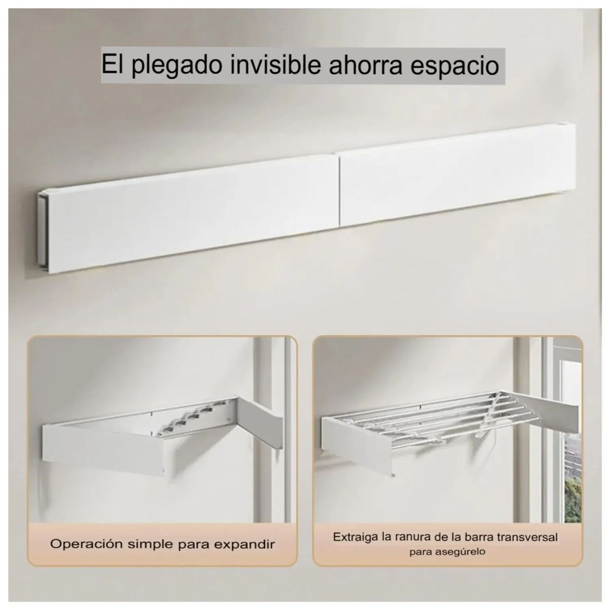 GENERICO - TENDEDERO DISCRETO PARA PARED