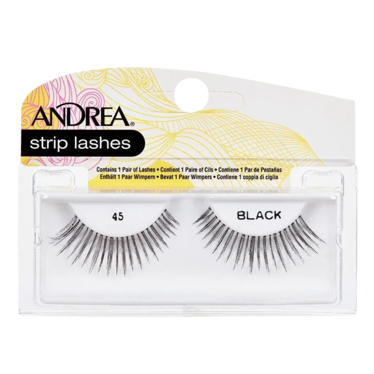 ANDREA - Pestañas Postizas Strip Lashes N°45