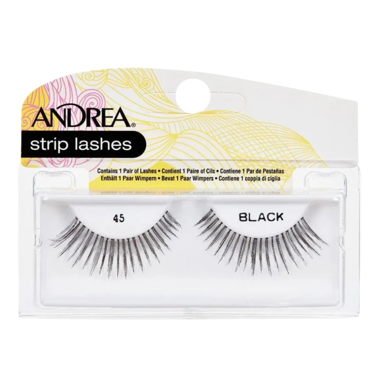 ANDREA - Pestañas Postizas Strip Lashes N°45