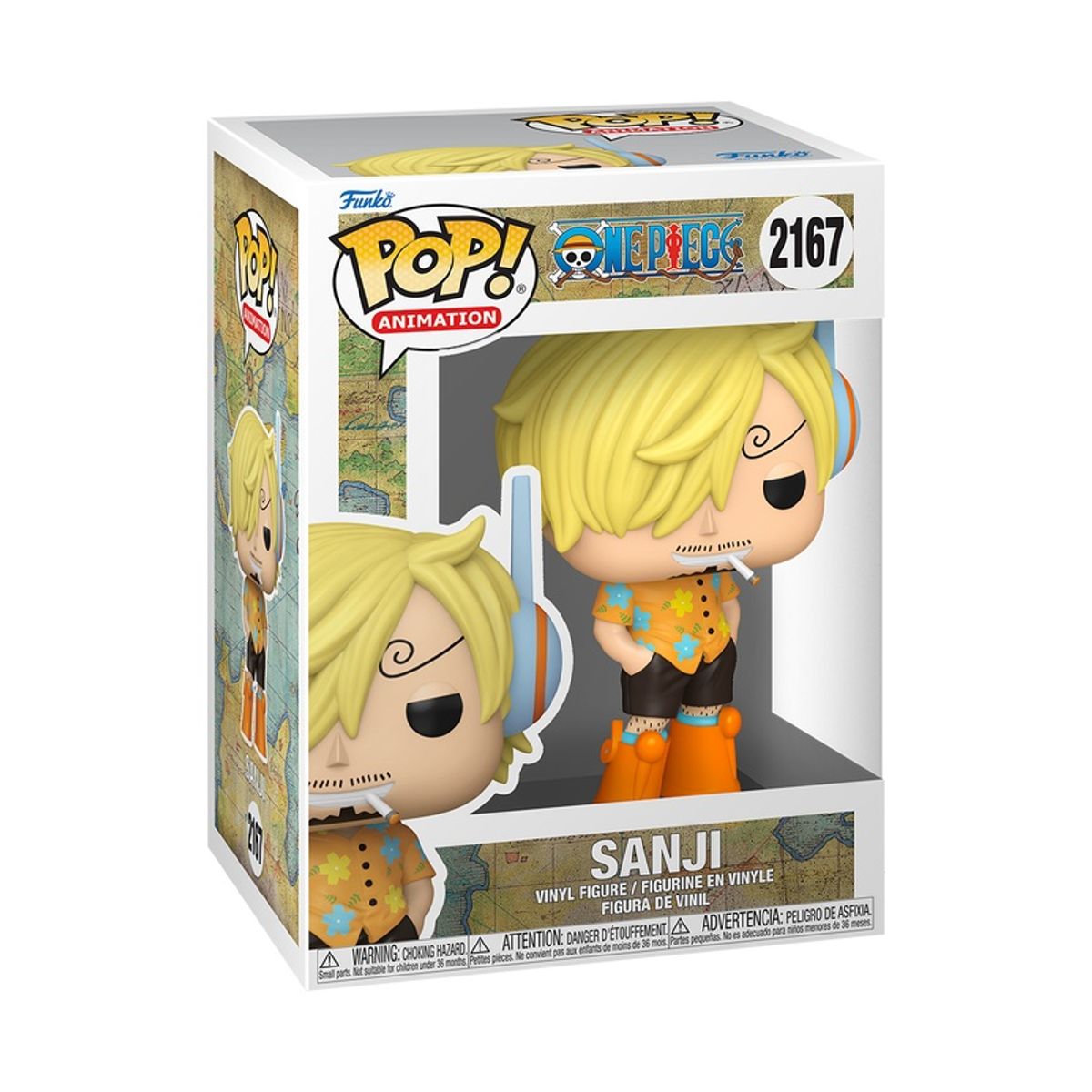 FUNKO - Funko Pop One Piece – Sanji 2167 + Protector