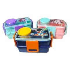 GENERICO - TAPPER CONTENEDOR DE ALIMENTOS ESCOLAR INFANTIL ASTRONAUTA