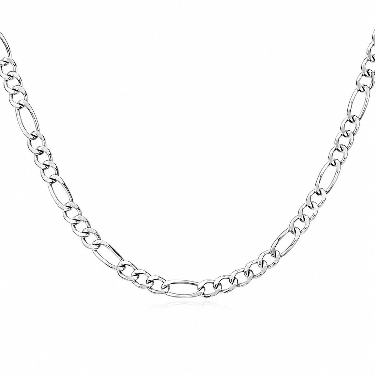 JOYAS MYTOKE - Cadena Figaro Hombre 60cm Plata Nacional 980