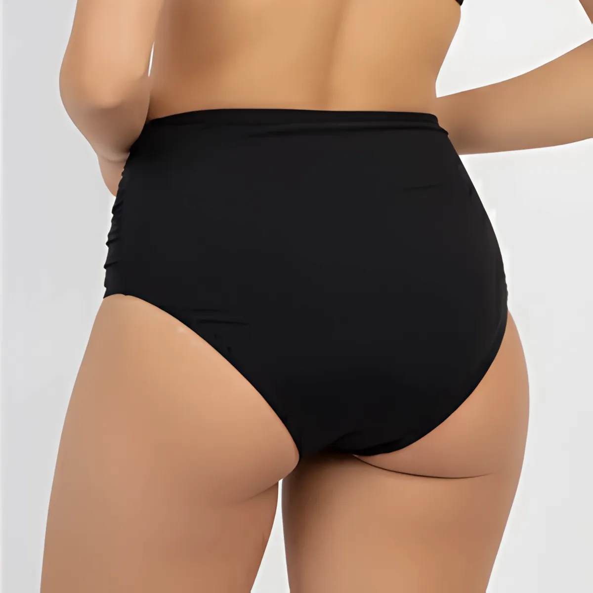 HIPSY SWIMWEAR - Parte de abajo Bikini tiro alto drapeado colores