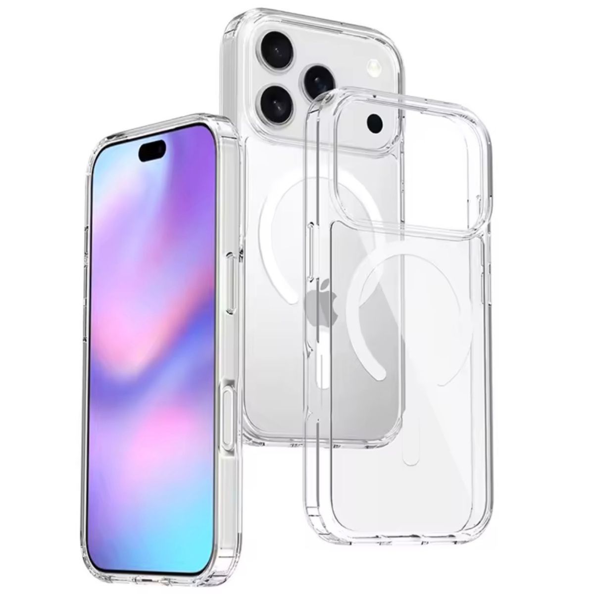 TECNOPALACE - Carcasas Premium Transparentes Con Magsafe Para iPhone 17