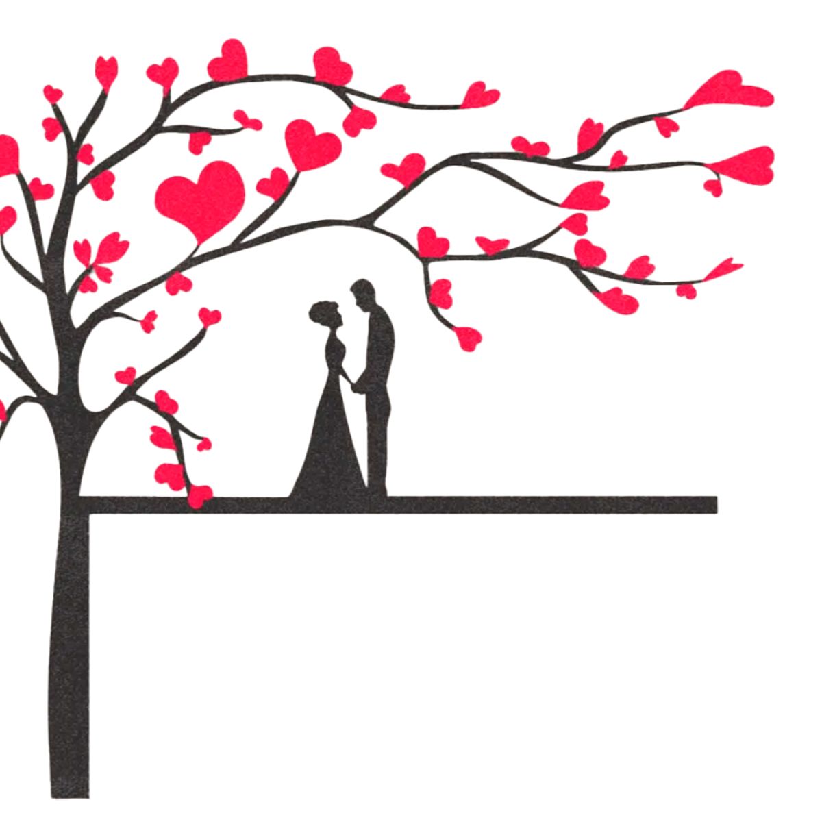 GENERICO - Adorno esquinero de puerta - Los enamorados