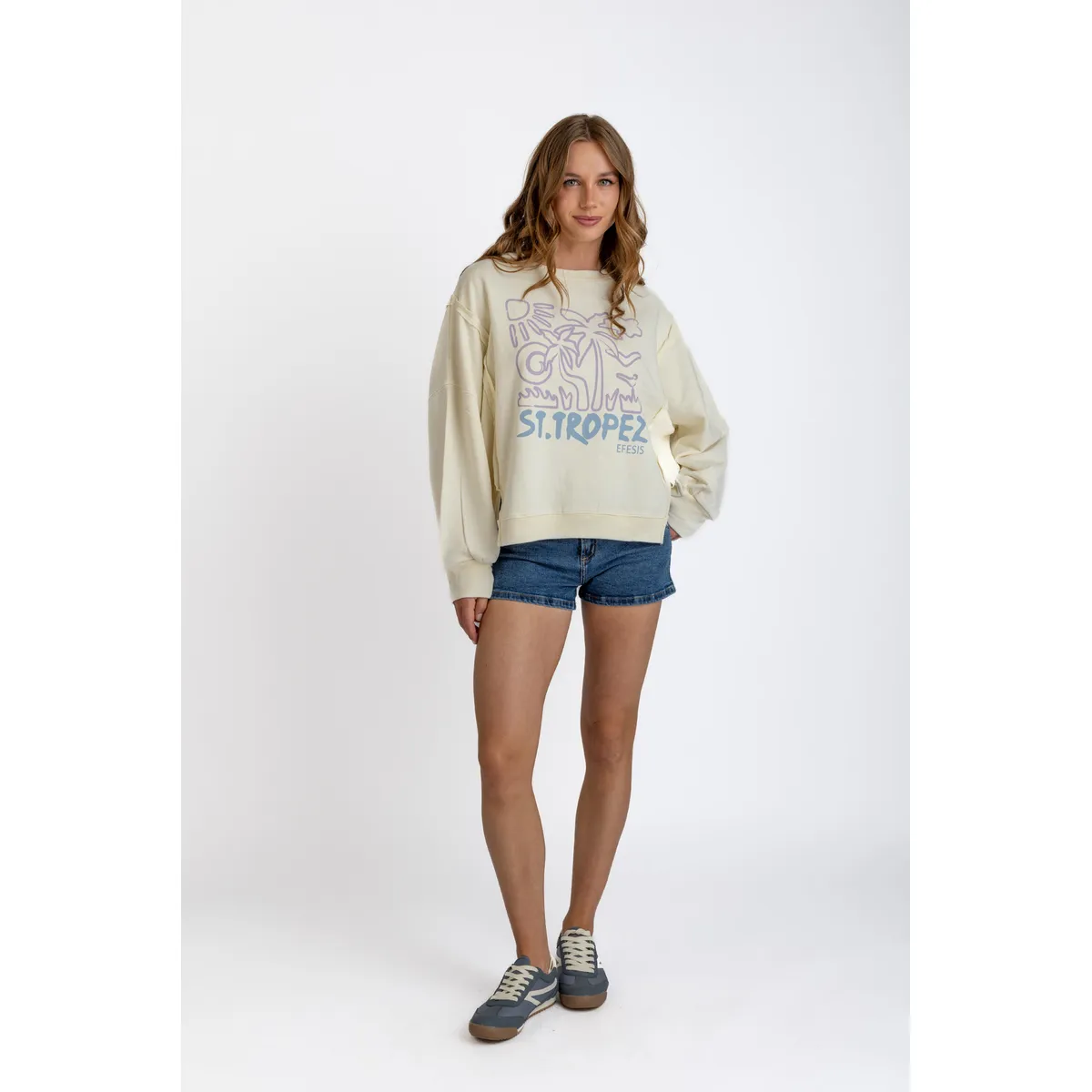 EFESIS - Polerón Oversize  Mujer Efesis