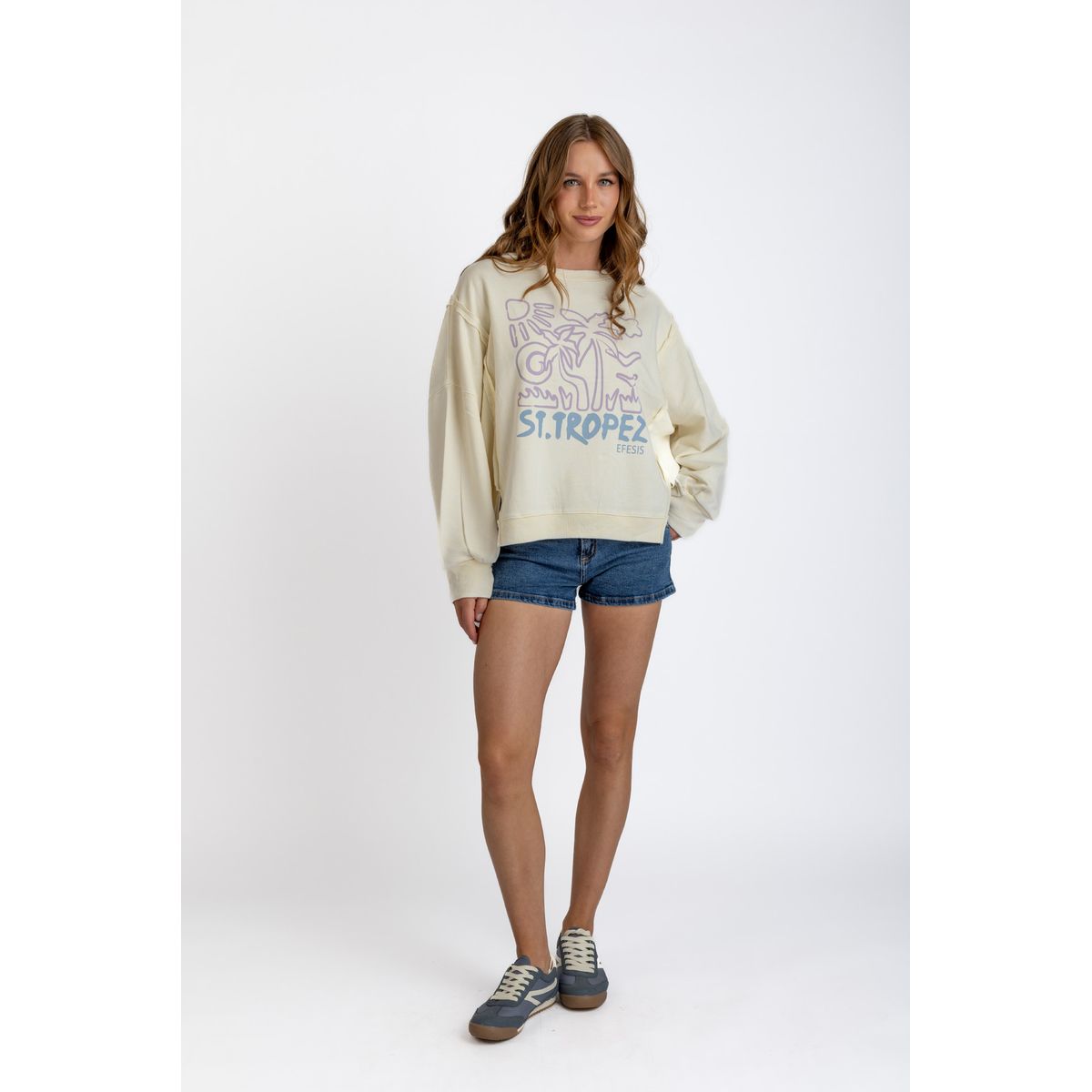EFESIS - Polerón Oversize  Mujer Efesis
