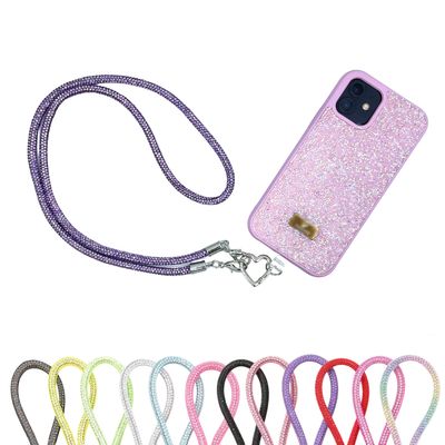 Tecnopalace Strap Colgante Con Diamantes Para Telefono