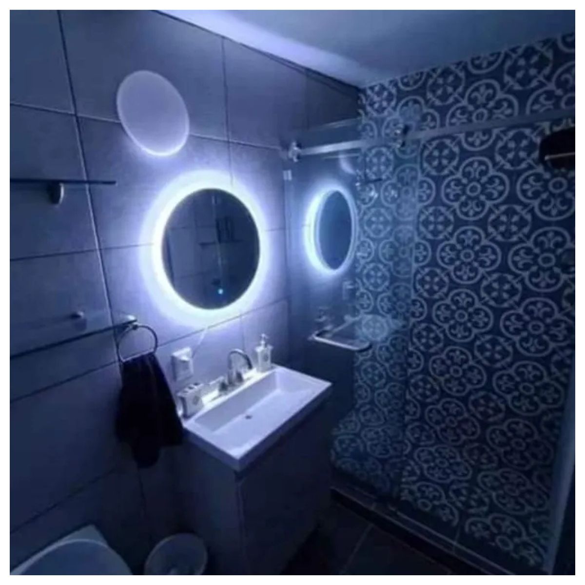 GENERICO - Espejo LED Ovalado 60 cm