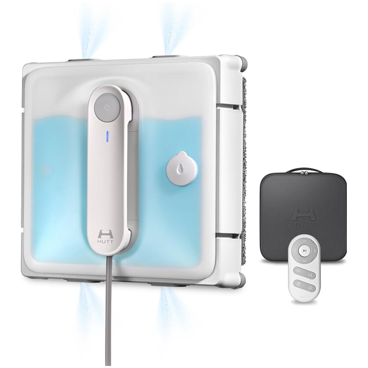 HUTT - HUTT Robot Limpia Vidrios W9 3800pa succion 150ml