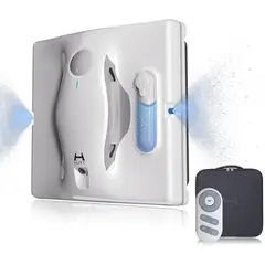 HUTT - Robot Limpia Vidrios W8 Color Blanco