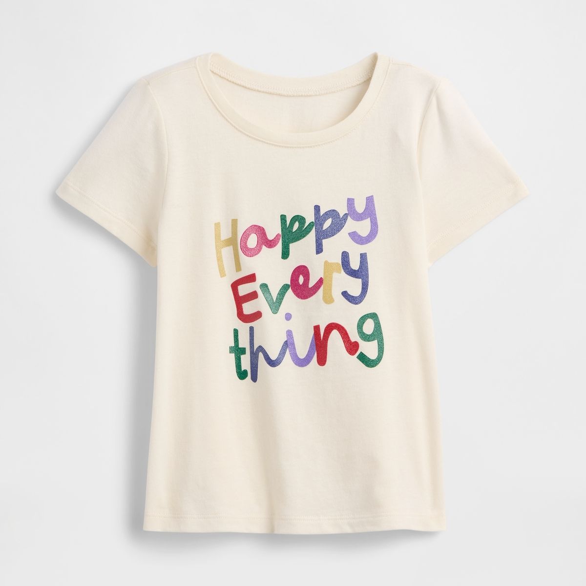GAP - Polera Toddler Niña Gap Manga Corta Multicolor