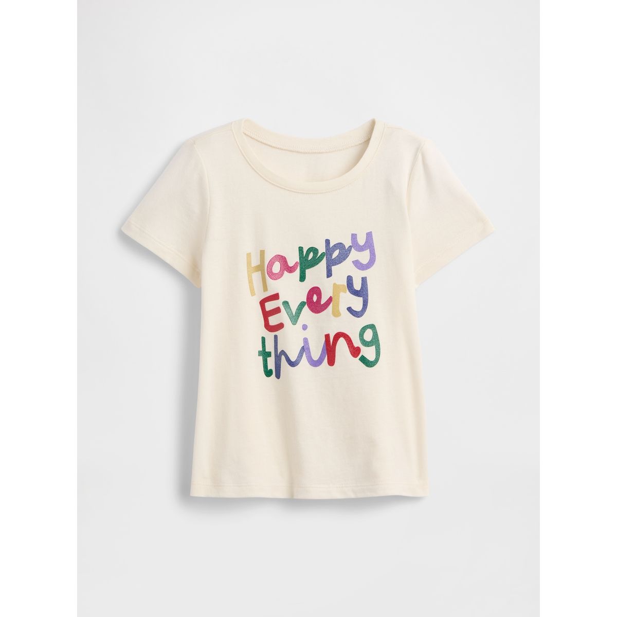 GAP - Polera Toddler Niña Gap Manga Corta Multicolor
