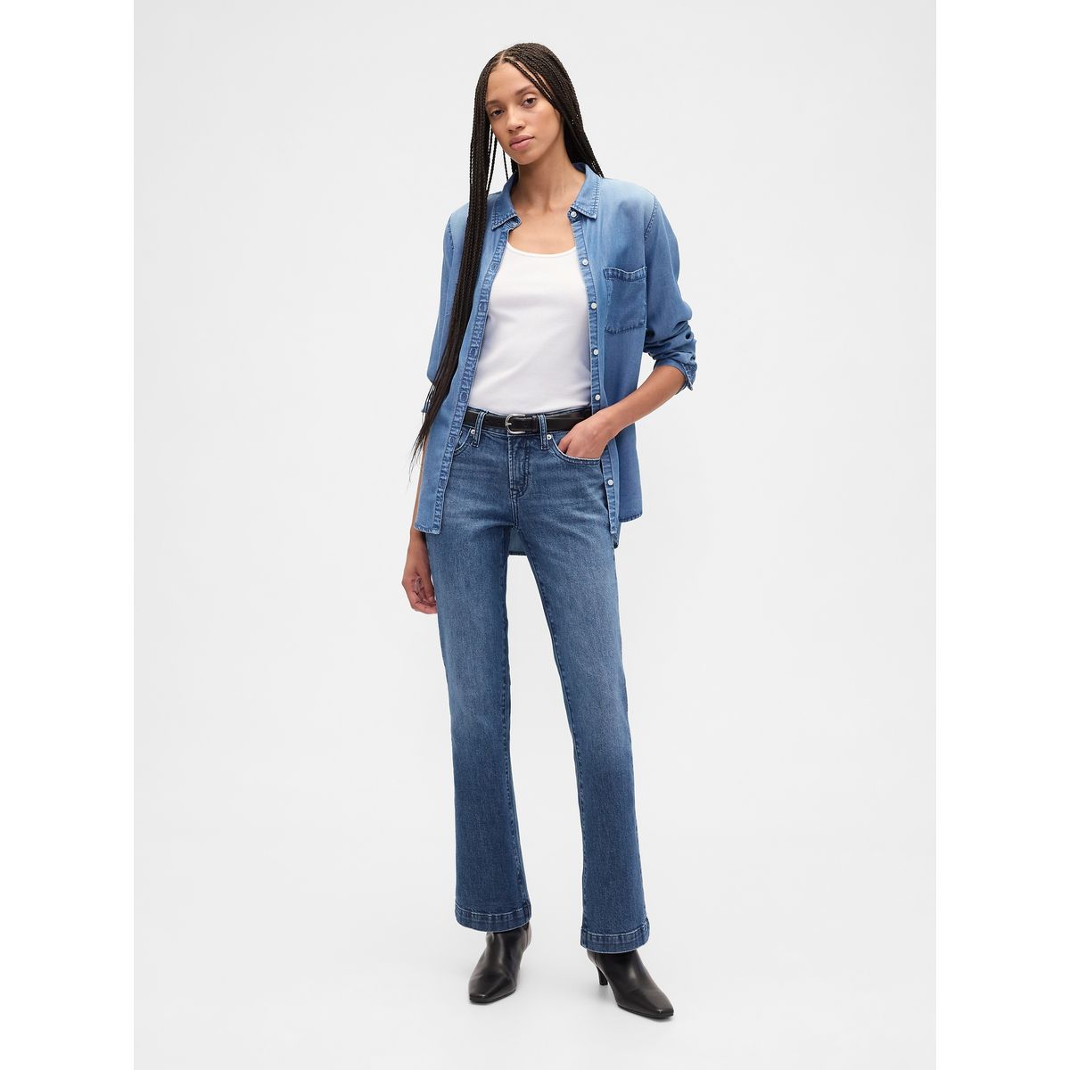 GAP - Jeans Mujer Flare Denim Gap
