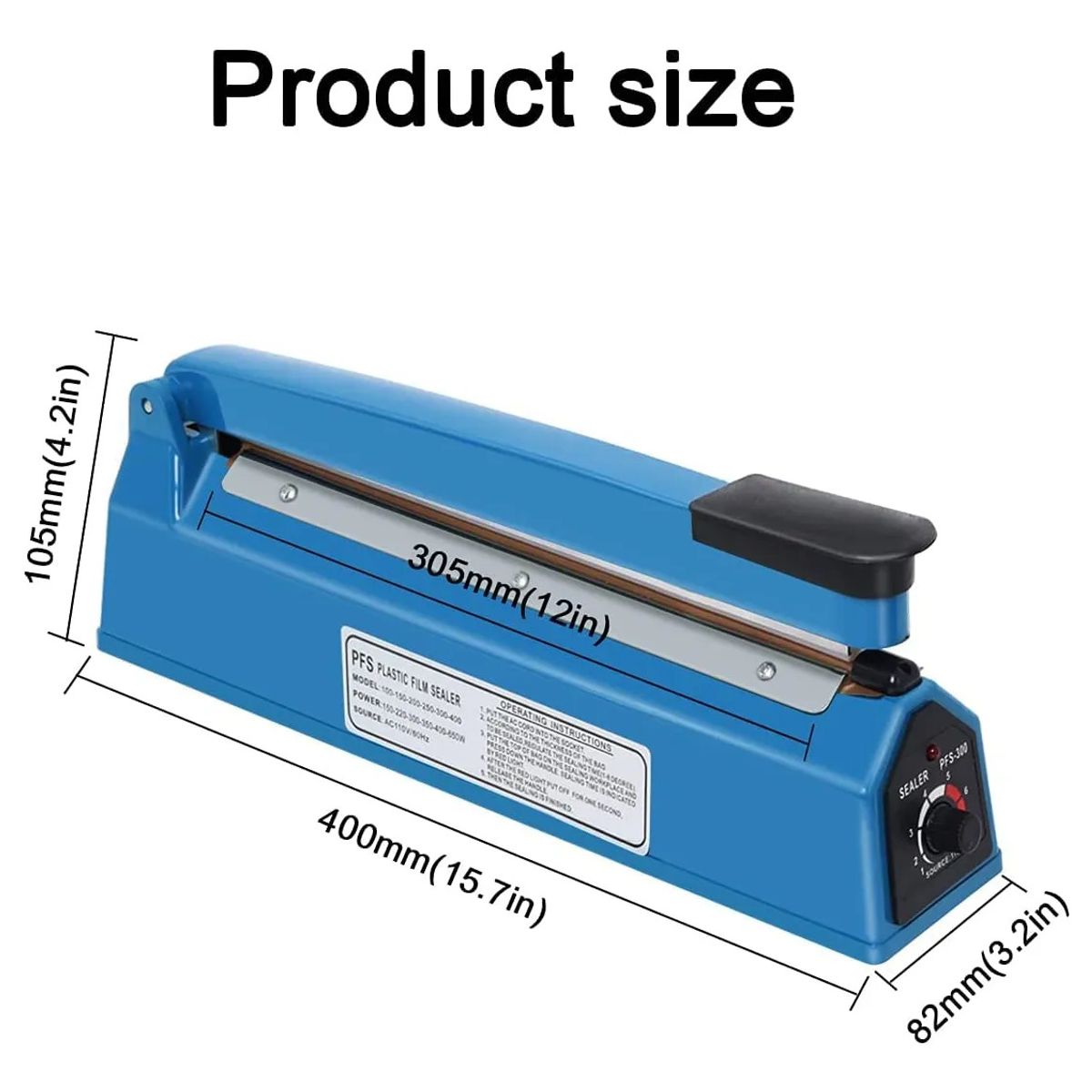 U BUY - Selladora Tipo 300 Potencia 250 Vatios