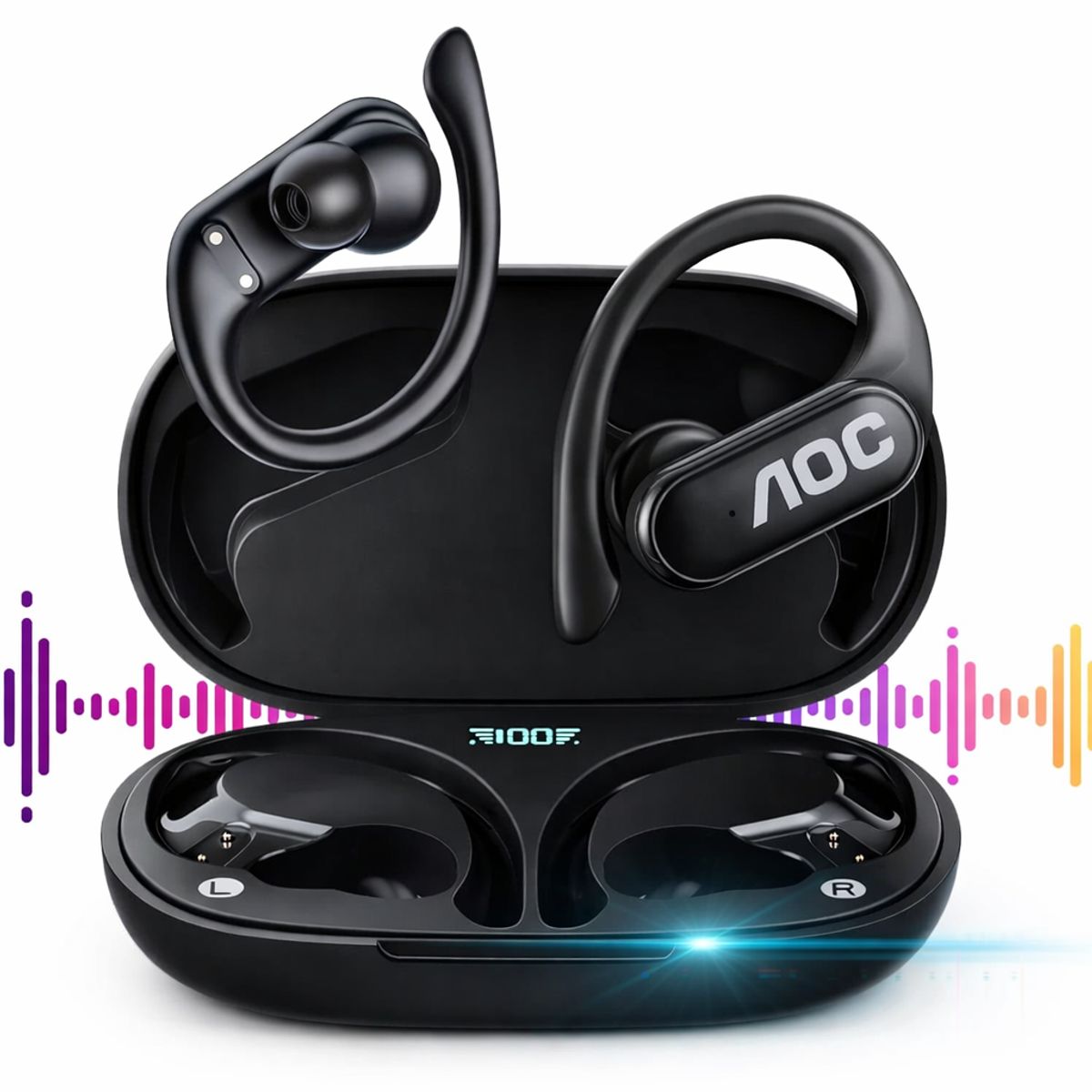 AOC - Audífonos Deportivos AOC Sport Hook ACD3511BK