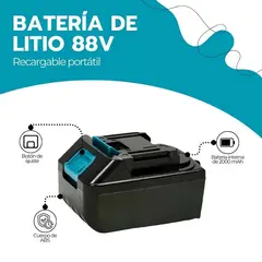 GENERICO - Batería Recargable 48v 1500mah Ion Litio Para Herramientas