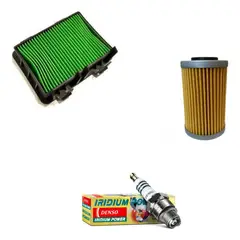 GENERICO - Kit Mantencion Filtros Moto Ktm Adventure 250 - 390