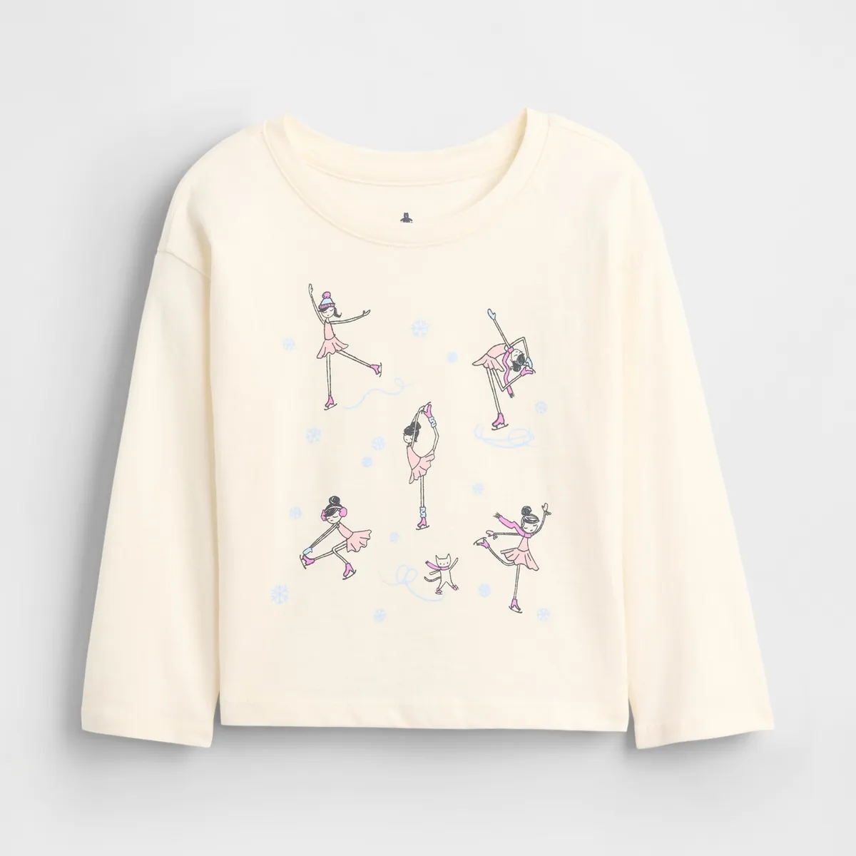 GAP - Polera Toddler Niña Gap Manga Larga Amarillo