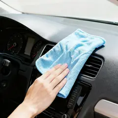 AILEDA - Paño De Microfibra Absorción Rápida 30x30cm 3 Unidade Gris - Azul - Gris claro