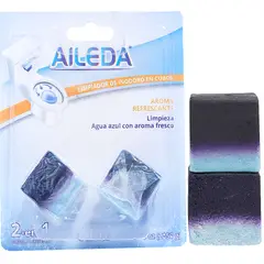 AILEDA - 2 En1 Limpieza + Fresquza Aromatizador/limpiador Power 100g Para Baño Sanitario WC