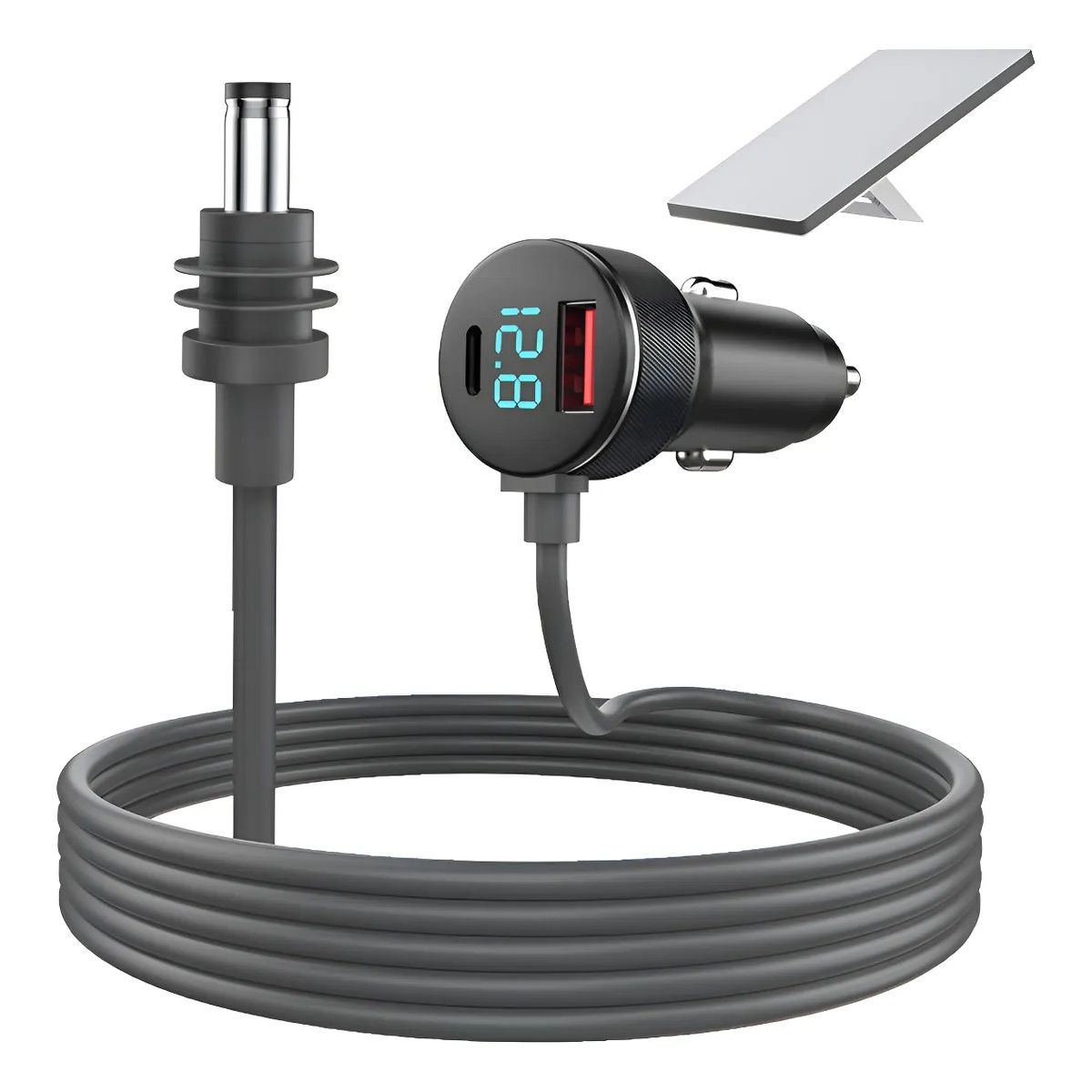Adaptador Auto Para Starlink Mini Con 3 Metros Cable Y Tipo C + A, marca KUANGYE - Foto Principal