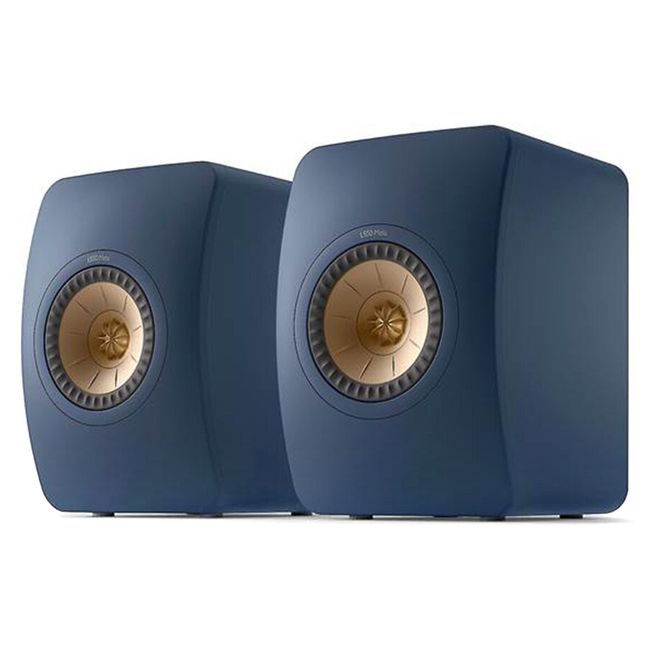 KEF - Par Parlantes Bookshelf Kef Ls50 Meta Azul