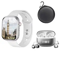 LENOVO - Audífonos RS119 Blanco Bluetooth y S10 W Reloj inteligente Y Estuche