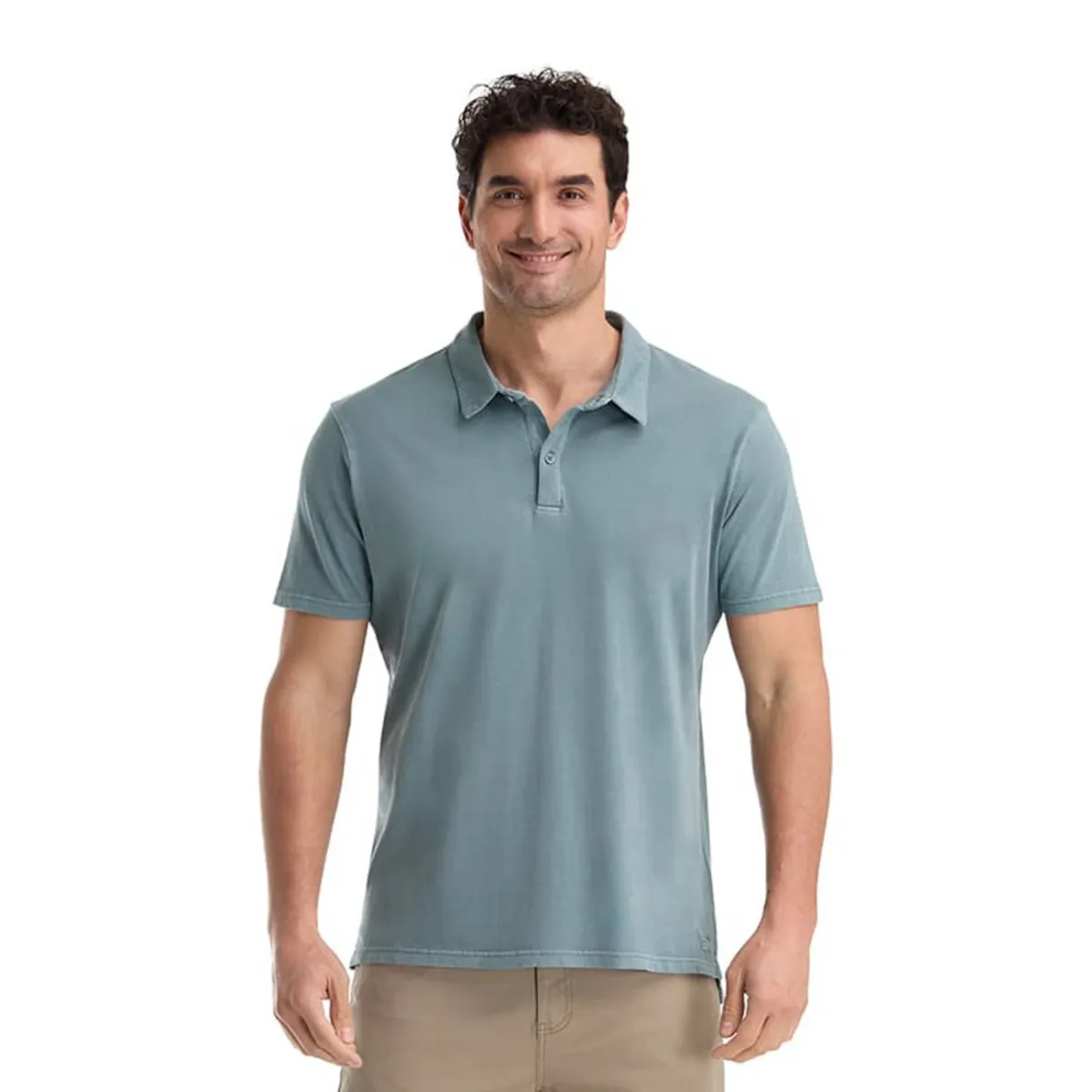 PANAMA JACK - Polera Hombre Casual Petroleo Panama Jack