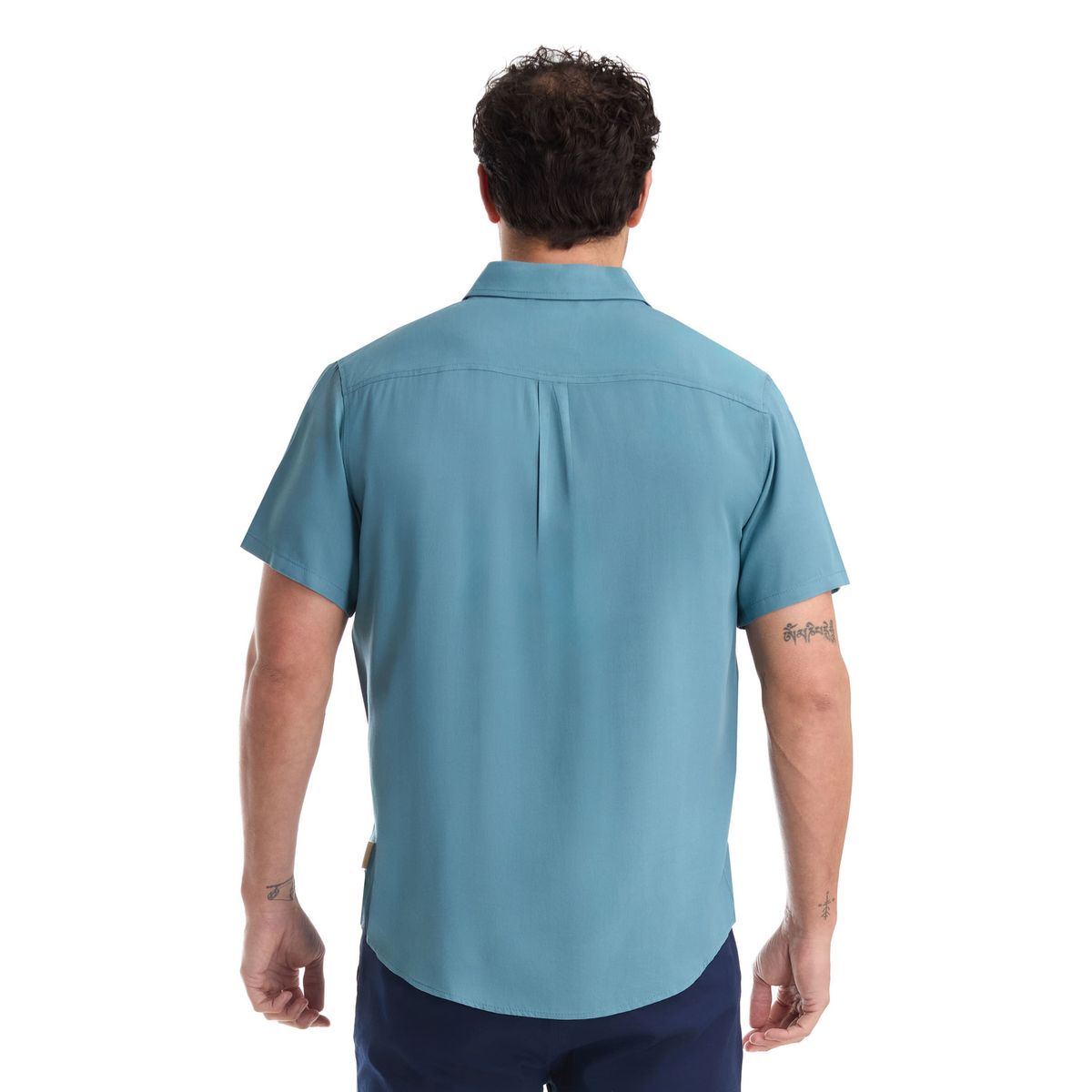 PANAMA JACK - Camisa Hombre Casual Azul petróleo Panama Jack