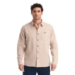 PANAMA JACK - Camisa Hombre Casual Beige