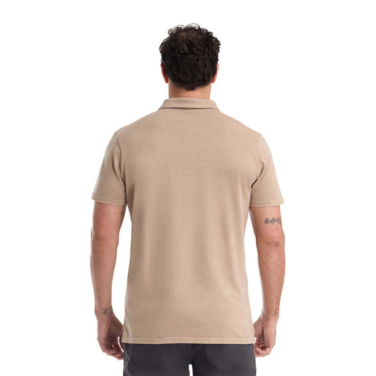 PANAMA JACK - Polera Hombre Casual Beige Panama Jack