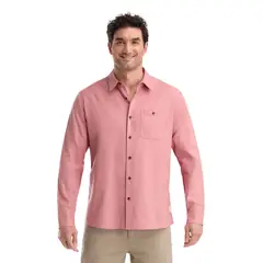 PANAMA JACK - Camisa Hombre Casual Rosa