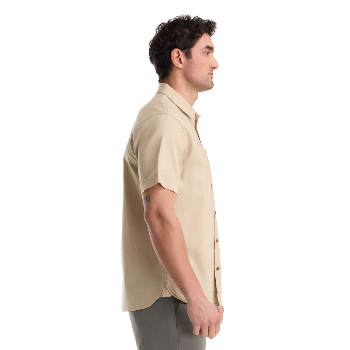 PANAMA JACK - Camisa Hombre Casual Beige Panama Jack