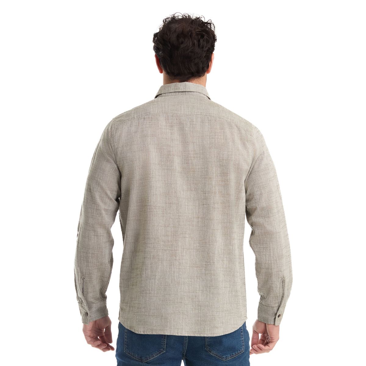 PANAMA JACK - Camisa Hombre Casual Gris Panama Jack
