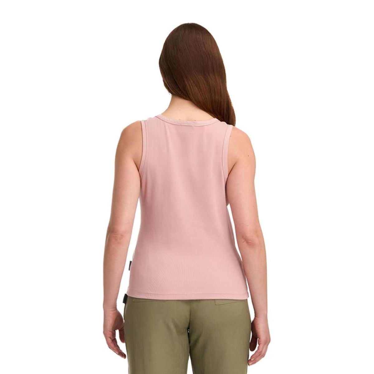 PANAMA JACK - Polera Mujer sin mangas algodón Casual Rosa Panama Jack